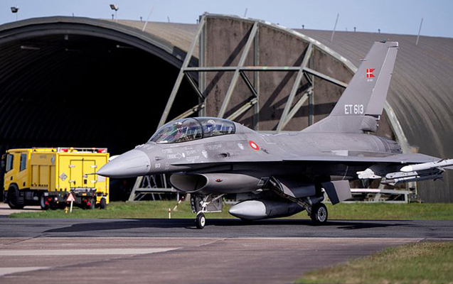 Danimarka Ukraynaya F-16-lar göndərir