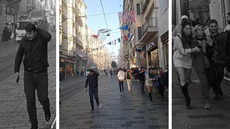 İstanbuldakı partlayışda şübhəli bilinən şəxsin görüntüsü yayıldı (FOTO)
