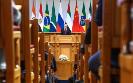 Putin NATO Sammitini BRICS Forumunda tənqid edib